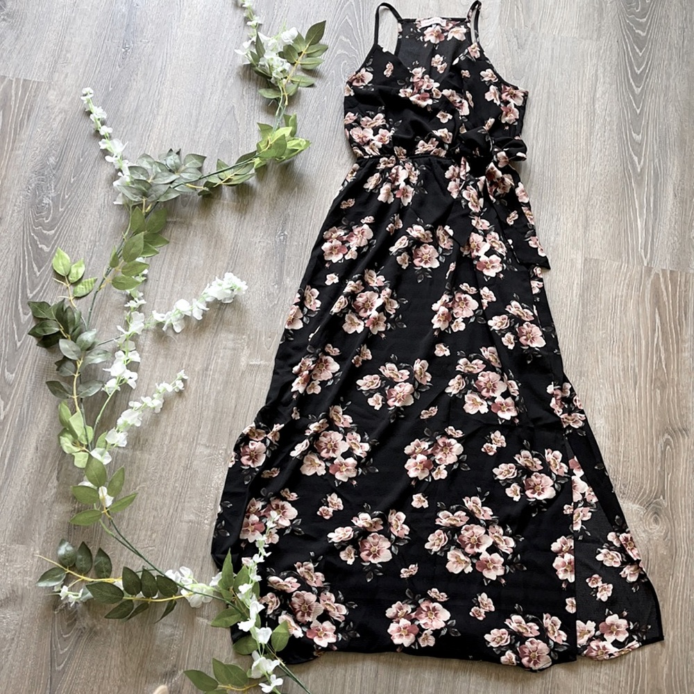 Long flower dress!